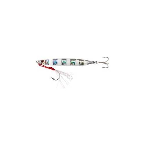 Fujin Fujin Metal Cast 40gr Light Jig Metal Yem Color : Zebra Glow