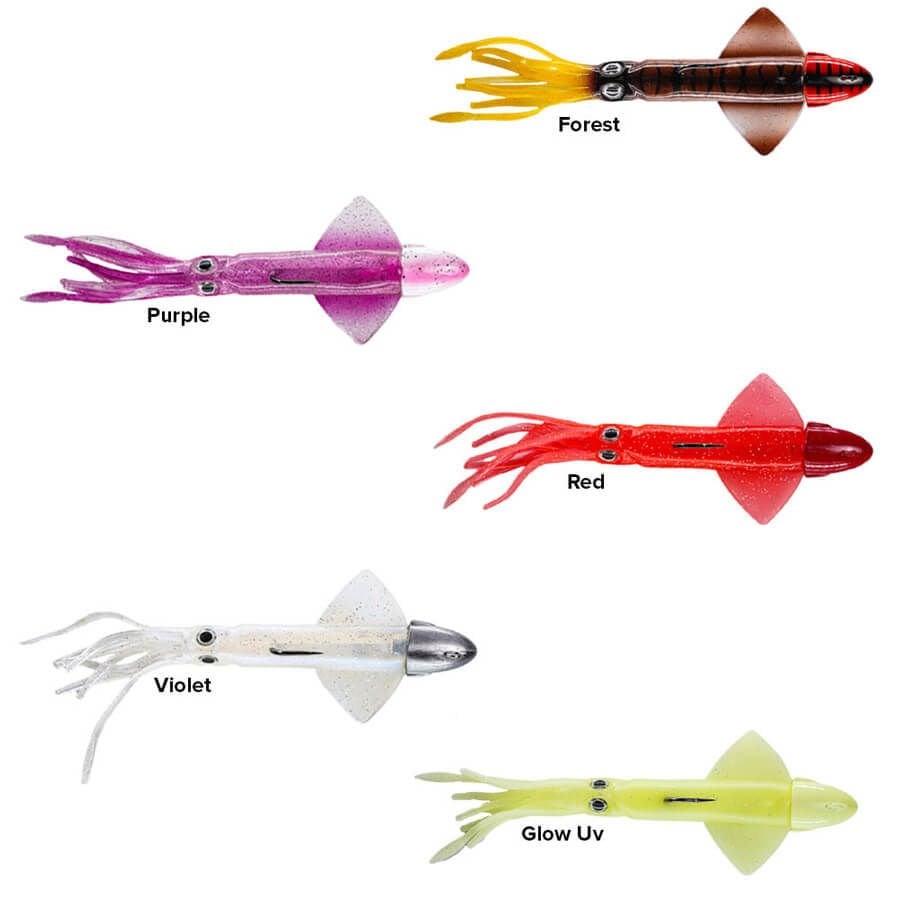 Fujin Fujin Calamax Squid 20 cm 140 gr Kalamar Silikon Yem Forest