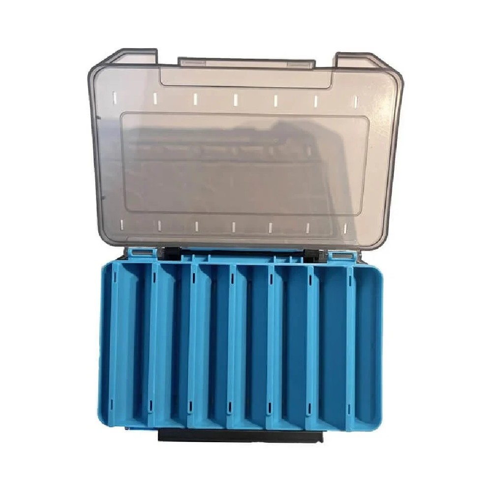 Sea Horse Sea Horse Lure Box Çift Taraflı 20 Cm Sahte Kutusu Mavi