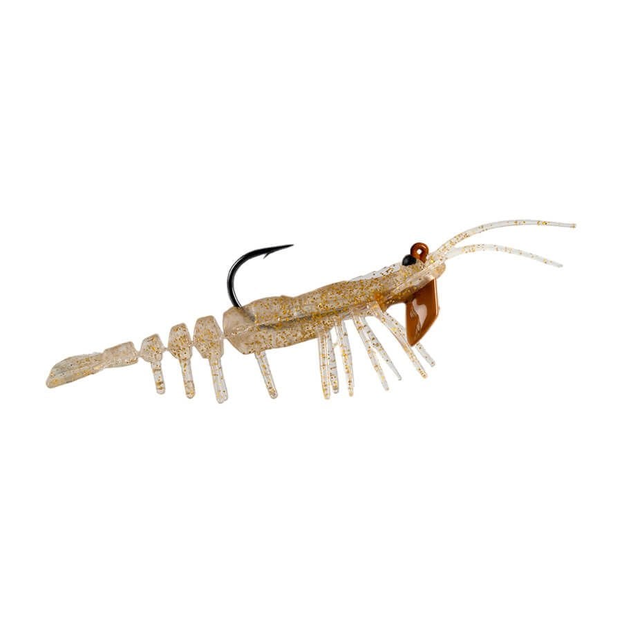 Han Fish Teke Shrimp 7.5 Cm 7 Gr Silikon Karides Teke TK-502 Sandy Shrimp