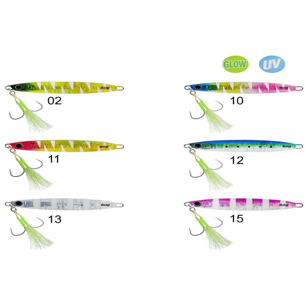 Captain Captain 3630 Burneo Jigger 60gr Light Jig Suni Yem No : 10
