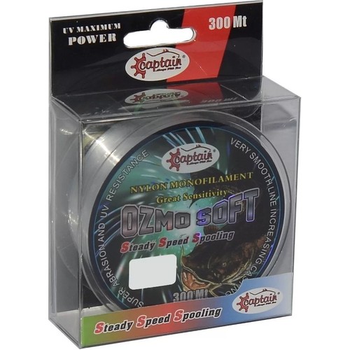 Captain Ozmo Soft 300mt Monofilament Misina Beyaz 0.35mm