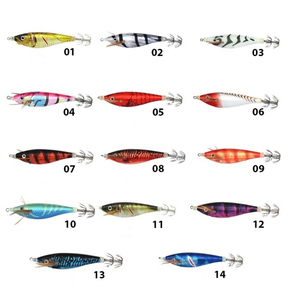Captain 3010 Kalamar Zokası 7cm TOTO ZOGGA Squid RENK 10