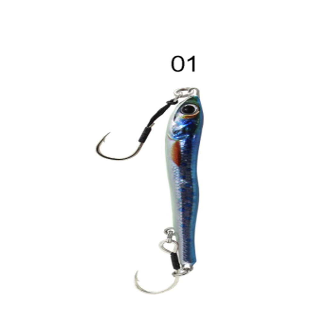 Captain Captain 3628 Slide Jigger 60gr Light Jig Suni Yem No : 01