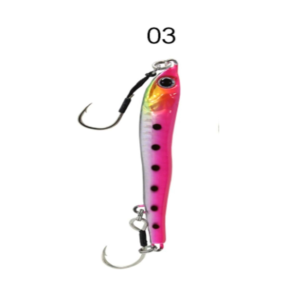 Captain Captain 3628 Slide Jigger 60gr Light Jig Suni Yem No : 03