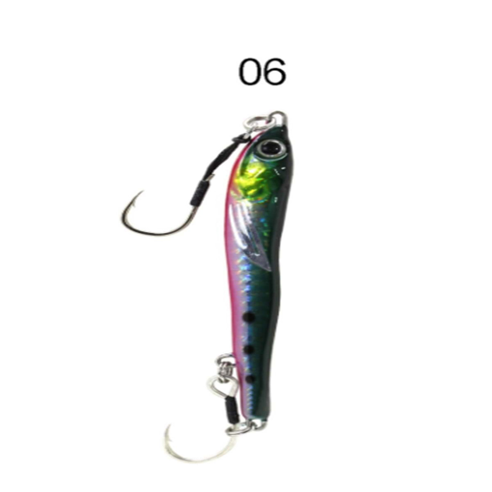 Captain Captain 3628 Slide Jigger 60gr Light Jig Suni Yem No : 06