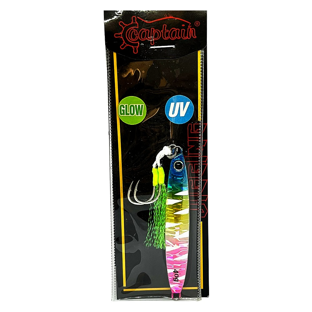 Captain 3629 Burneo Jigger 40gr Light Jig Suni Yem No : 10