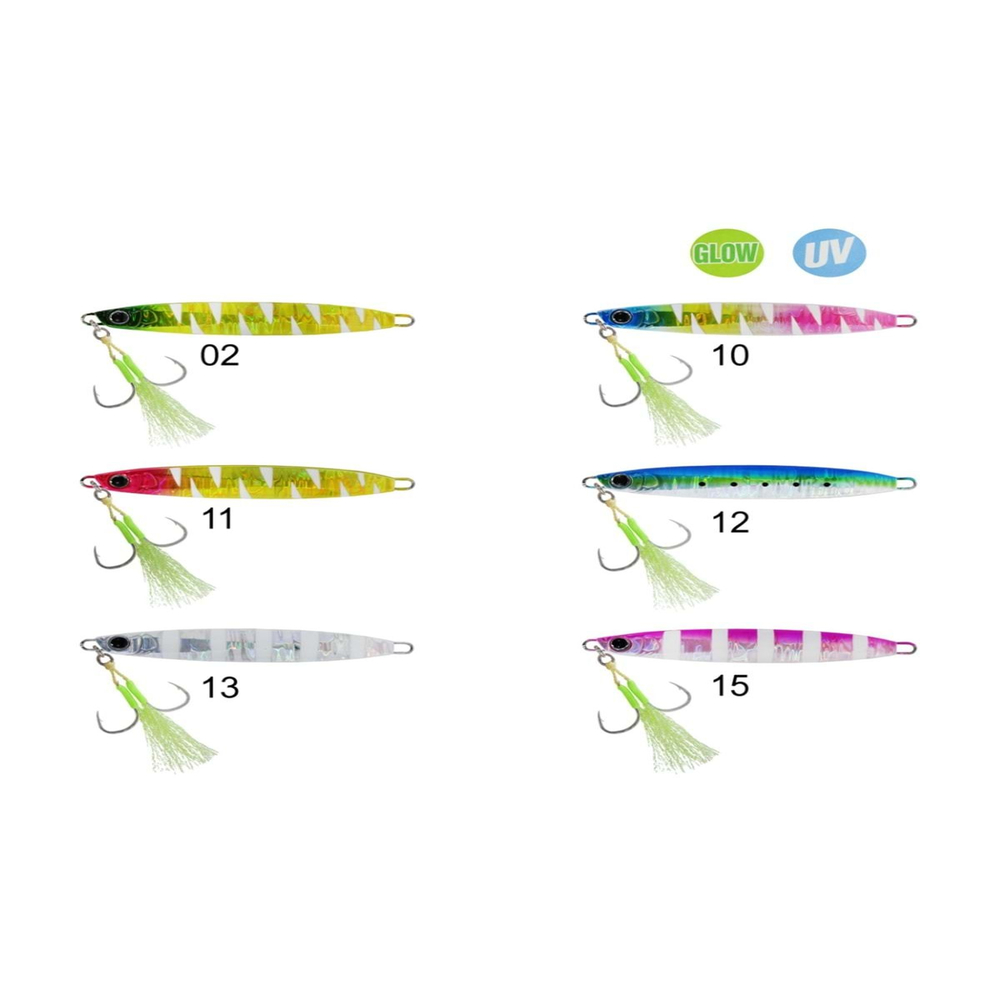 Captain Captain 3629 Burneo Jigger 40gr Light Jig Suni Yem No : 11