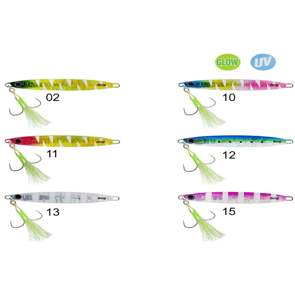 Captain Captain 3630 Burneo Jigger 60gr Light Jig Suni Yem No : 02