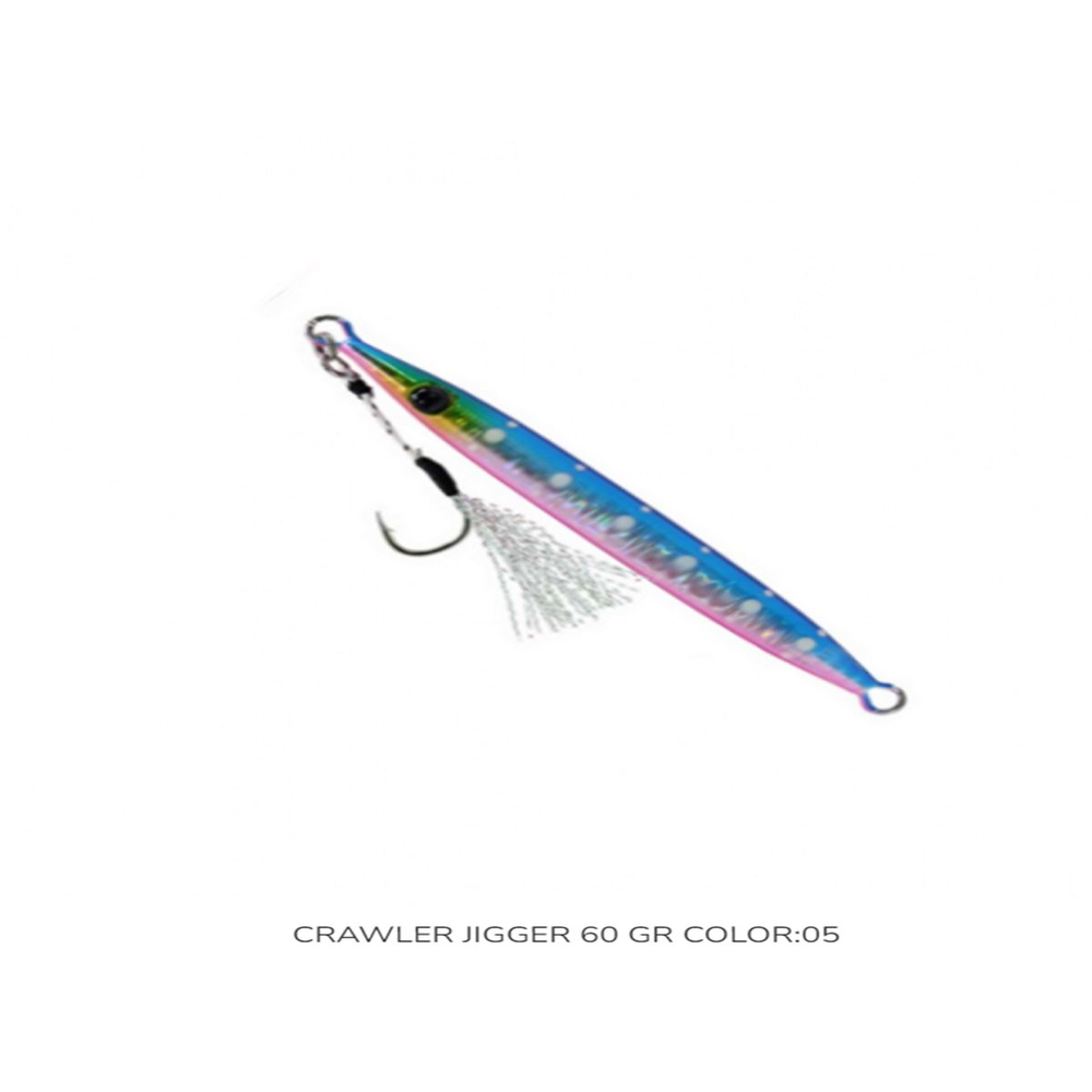 Captain Captain 3632 Crawler Jigger 60gr Light Jig Suni Yem No : 5