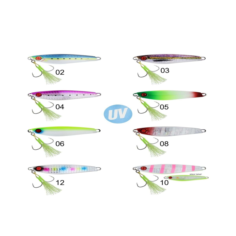 Captain Captain 3634 Emotion Jigger 60gr Light Jig Suni Yem No : 04