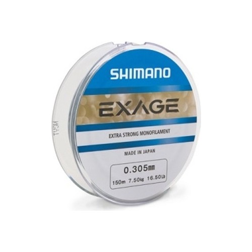 Shimano Shimano Misina Exage 150m 0.405 mm 12.9kg Steel grey
